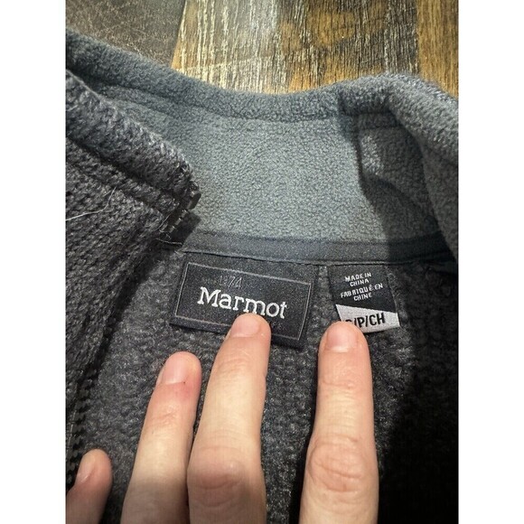 marmot jacket mens Small Thick Gray Warm - Picture 5 of 7